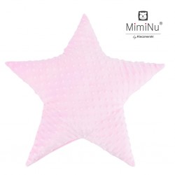 Poduszka GWIAZDKA MINKY RÓŻ